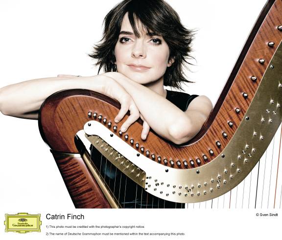 Catrin Finch picture not                              available